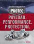P ro T ec Series of HMIS & AWD SYSTEMS PAYLOAD. PERFORMANCE. PROTECTION.