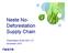 Neste No- Deforestation Supply Chain. Presentation at the ISCC TC December 2015