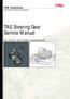TAS Steering Gear Service Manual