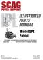 IPL ILLUSTRATED PARTS MANUAL. Model SPZ. Patriot. with a serial number of M to M
