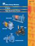 Bulletin C Dean Pump Division. R Series High Temperature Pumps R400/R4000 RWA RMA5000 RA2000/RA3000