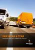 FAIR WEAR & TEAR GUIDELINES FOR LIGHT COMMERCIAL VEHICLES