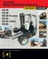 CRAYLER TRUCK-MOUNTED FORKLIFTS