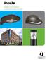 Outdoor LED Products. A complete selection of outdoor LED luminaires