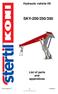 Hydraulic vehicle lift SKY-200/250/350. List of parts and appendices Stertil B.V D