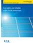 Solar circuit protection application guide. Complete and reliable solar circuit protection