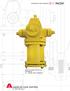 5 1 /4 PACER. It s AMERICAN What We Know. DARLING MARK 73 2 FIRE HYDRANT AMERICAN FLOW CONTROL WATEROUS FIRE HYDRANT