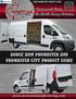 DODGE RAM PROMASTER AND PROMASTER CITY PRODUCT GUIDE