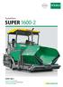 Tracked Paver SUPER