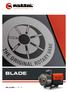 COMPRESSED AIR SINCE 1919 BLADE BRINGING YOU THE FUTURE TODAY BLADE 1 2 3