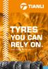 TYRES YOU CAN RELY ON.