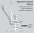 Operators manual CIELLO. Office swivel chair for VDU-workstations and desk-workstations