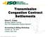 Transmission Congestion Contract Settlements