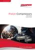 Piston Compressors Polar Series Sunny Series