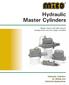 Hydraulic Master Cylinders