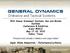 45th Annual Armament Systems: Gun and Missile Systems Conference & Exhibition Event #0610 May 17-20, 2010 Dallas, Texas