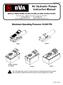 Air Hydraulic Pumps Instruction Manual