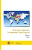 Executive Summary Intenational Trade Report. March 2017 MINISTRY OF ECONOMY, INDUSTRY AND COMPETITIVENESS GOVERNMENT OF SPAIN