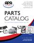 PARTS CATALOG Your Expert Medical Equipment Resource Since 1970