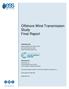 Offshore Wind Transmission Study Final Report