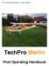 Pilot Operating Handbook - Merlin SSDR. TechPro Merlin. Pilot Operating Handbook