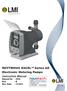 ROYTRONIC EXCEL Series AD Electronic Metering Pumps Instruction Manual Manual No : 2024 Rev. : E Rev. Date : 11/2015