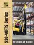 Hyster S30-40FTS Lift Truck Dimensions