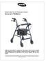 Owner s Operator and Maintenance Manual Invacare Rollator