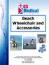Beach Wheelchair and Accessories