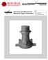 Operating and Maintenance Manual for Type S Flowmeters. M101 Rev. B Type S Flowmeters: 5 8, 3 4 and 1 with 157 & 600 Series Registers