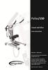 Pallas/150. Stand-aid lifter. User instruction. Important - information. This user instruction must be read before the Pallas 150 is used.