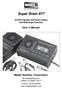Super Brain 977. AC/DC Charger with Dual Output and Discharge Function. User s Manual. Model Rectifier Corporation