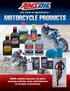 AMSOIL synthetic motorcycle oils deliver maximum protection, power and performance for all makes of motorcycles.