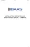 BAAS Component AS 2017 Rev. 01 INSTALLATION, OPERATION AND MAINTENANCE MANUAL - DAMPERS