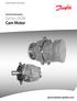 MAKING MODERN LIVING POSSIBLE. Technical Information. Series DCM Cam Motor. powersolutions.danfoss.com