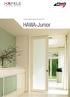Sliding hardware systems for wood doors. HAWA-Junior. Patents