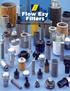 FLOW EZY FILTERS A COMPLETE LINE OF HYDRAULIC FILTERS, STRAINERS AND ACCESSORIES