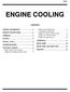 ENGINE COOLING 14-1 CONTENTS GENERAL INFORMATION... 2 SERVICE SPECIFICATIONS... 2 LUBRICANT... 2 SEALANT... 2 THERMOSTAT SPECIAL TOOLS...