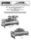 CENTRIFUGAL LIQUID CHILLERS INSTALLATION INSTRUCTIONS Supersedes: N1 (894) Form N1 (197)