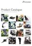 Product Catalogue Safe and reliable products for vehicle adaptation.