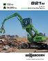 132 HP 54,000 lbs. C Series. green line Material Handling Machine