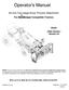 Operator s Manual. 42-inch Two-stage Snow Thrower Attachment. Compatible Tractors