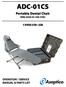 ADC-01CS Portable Dental Chair NSN: