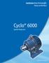 Cyclo Speed Reducers CATALOG