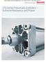 Берг АБ Тел. (495) , факс (495) ITS Series Pneumatic Cylinders Extreme Resilience and Power