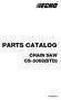 PARTS CATALOG CHAIN SAW CS-3050(STD) CS-3050(STD)