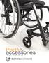 Parts& accessories. accessories. Ultralight Folding Wheelchairs