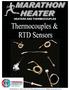 HEATERS AND THERMOCOUPLES