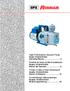 High Performance Vacuum Pump Model 15120A/15122A Operating Manual... 2