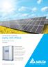 Delta RPI-M50A. Grid-Tied Solar Inverter RPI-M50A. The Power Behind Competitiveness. Product Features